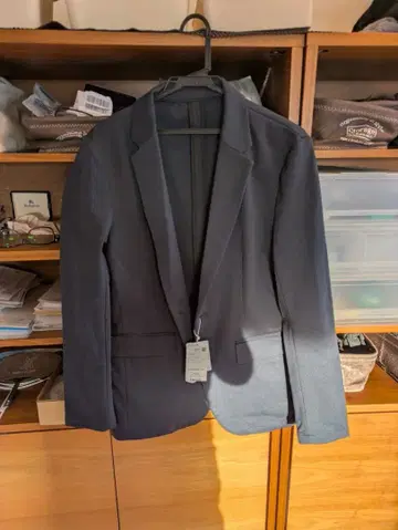 [새상품] nano universe 네이비 테일러드 자켓