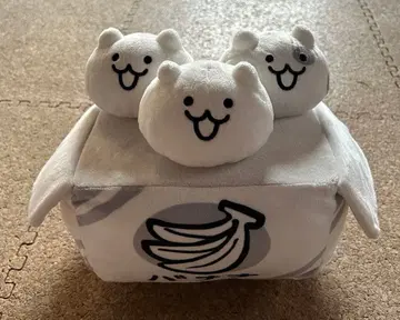 냥코 대전쟁 BIG 봉제 인형 고양이 상자