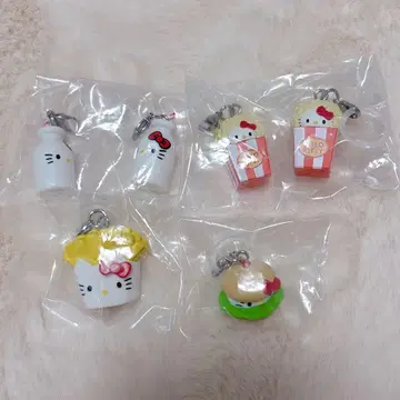 헬로키티 메지루시 액세서리 아메리칸 디자인 6개