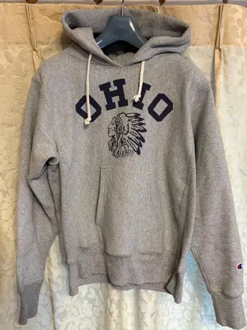 챔피온 맨투맨 후드티 빨간색 택 MADE IN USA 챔피온