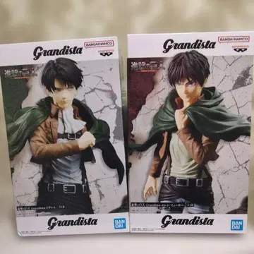 진격의 거인 Grandista 엘렌 & 리바이 피규어 세트