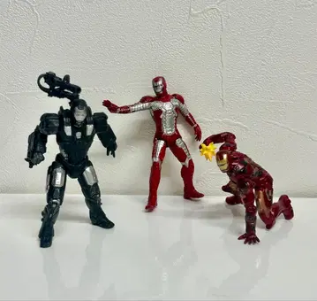 카이요도 캡슐Q 아이언맨 피규어 3체 세트