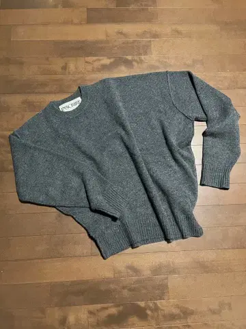 아스키리어 INSCRIRE 비대칭 니트 그레이 M