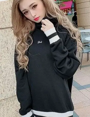 Rady 블랙 후드티