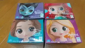 디즈니 Qposket 피규어 4체 세트