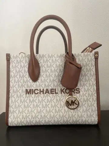 MICHAEL KORS 로고 프린트 토트백