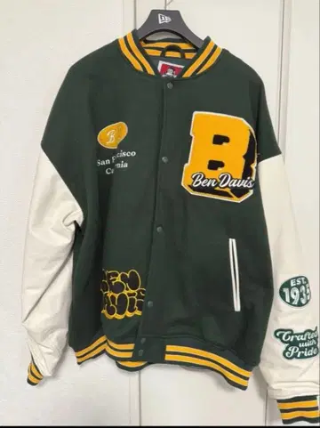 벤 데이비스 바시티 자켓 XL