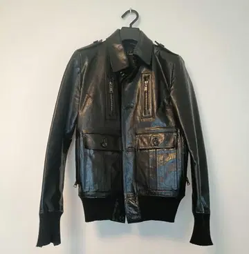 02DERIV. 가죽 자켓