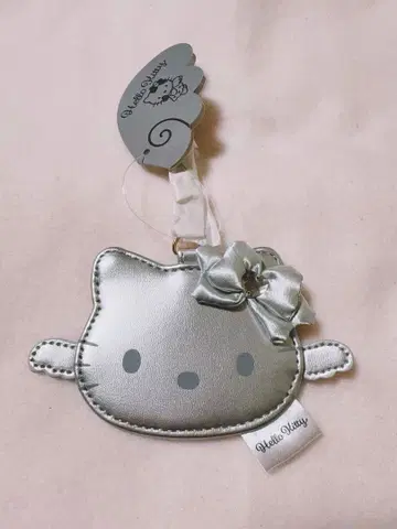 헬로키티 거울 참 실버 산리오