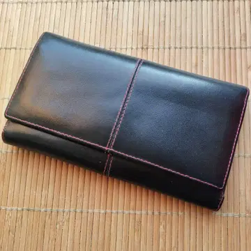 DIABLO 디아블로 블랙 레드 장지갑 지갑