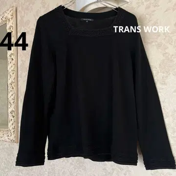 새상품급 빅 사이즈 44 트랜스워크 울 니트 티셔츠