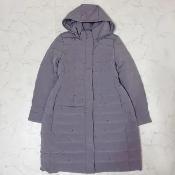 픽시 하트 롱 코트 퀼팅 스팽글 패딩 자켓 M