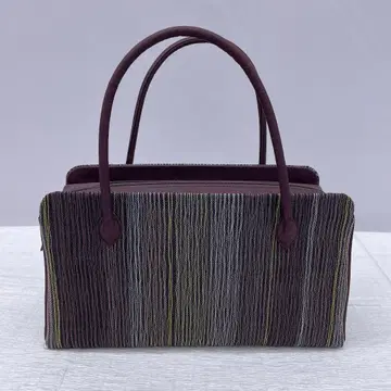 3727 기모노 가방 리큐 백 어두운 보라색