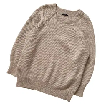 새상품급 23구 알파카 혼방 니트 스웨터 울 46 큰 사이즈