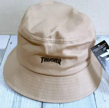 [ 새상품 ] THRASHER 버킷햇 베이지