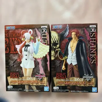 원피스 피규어 [ 우타 ] [ 샹크스 ] 세트 박스 포함