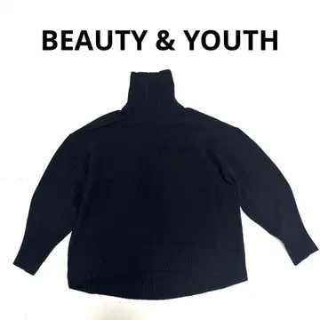 울 캐시미어 터틀넥 니트 풀오버