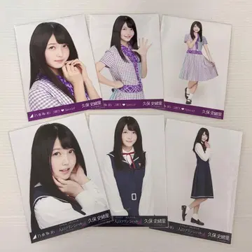 노기자카46 쿠보 시오리 브로마이드 구르카 푸딩 컴프 세트