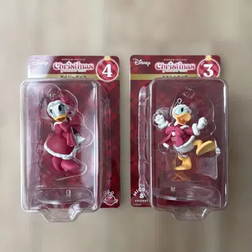 Disney 크리스마스 오너먼트 2024 도날드&데이지 덤 포함