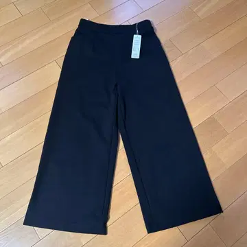 아리키 블랙 와이드 팬츠 L 사이즈