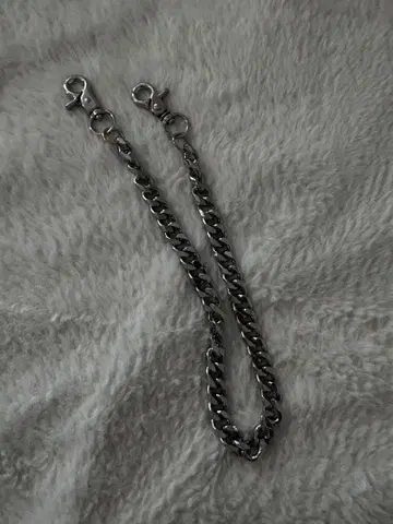 실버 지갑 체인 약 60cm
