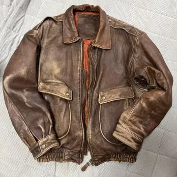 UNKNOWN DESTINATIO 가죽 재킷 라이더스 하자품