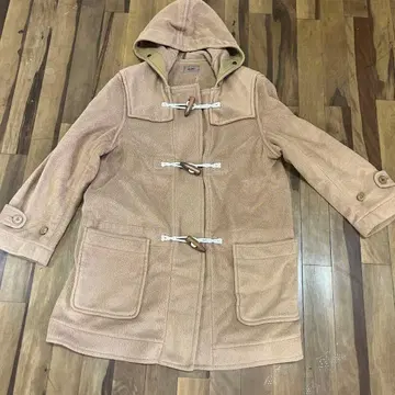 PINK HOUSE 플리스 더플 코트 베이지