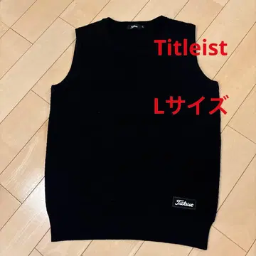 새상품급 시착만 한 상품 타이틀리스트 크루넥 베스트 L