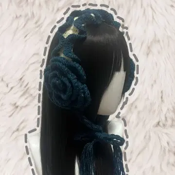 귀마개 귀도리 핸드메이드 니트