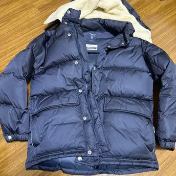 오르치발 다운 자켓 네이비