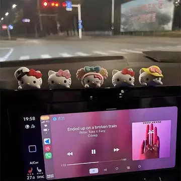 헬로키티 피규어 5개 세트