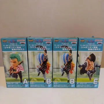 원피스 월드 컬렉터블 피규어 최악의 세대 2 3종 세트 + 덤 1종