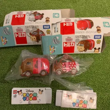 타카라토미 디즈니 모터스 츠무츠무 발렌타인 미키 & 미니 마우스
