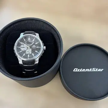 OrientStar 블랙 스포츠 워치