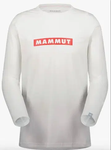 MAMMUT 마무트 로고 프린트 롱슬리브 티셔츠