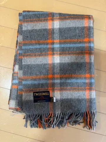 트위드밀 체크 스톨