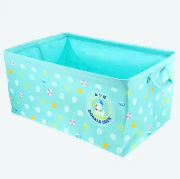 도널드 덕 수납 바스켓 스카이블루