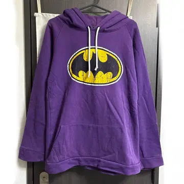 배트맨 빈티지 후드티 퍼플 구제 의류