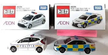 토미카 도요타 아쿠아 & 캠리 스포츠 경찰 사양 세트 (AEON판)