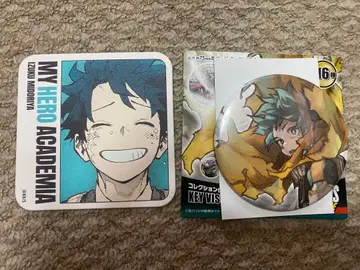 미도리야 이즈쿠 세트 히로아카전 원화전 컬렉션 캔뱃지 & 코스터 컬렉션