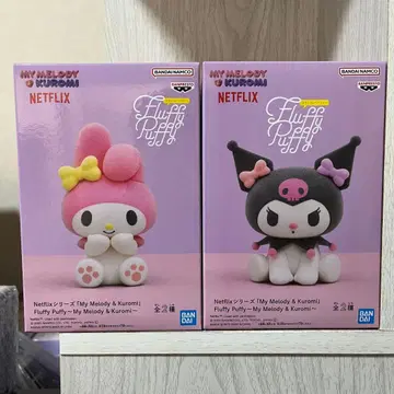 Netflix 시리즈 마이멜로디 쿠로미 피규어
