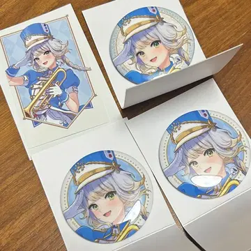 미타라시단 시오리바 루리 폴라로이드 캔뱃지