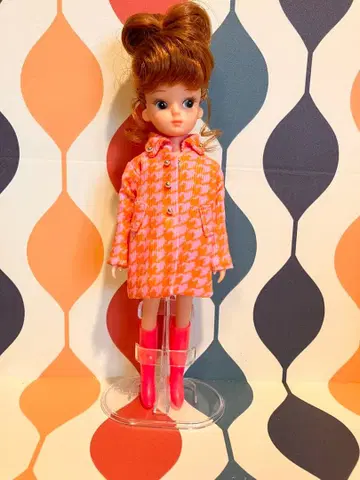 복각 초창기 리카짱 사이즈 레트로 코트