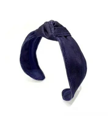 [ 미사용 새상품 ] JENNIFER OUELLETTE 데님 노드 머리띠
