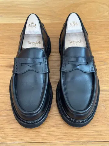 Berwick 5293BCVLBK 블랙 로퍼 UK7 버윅