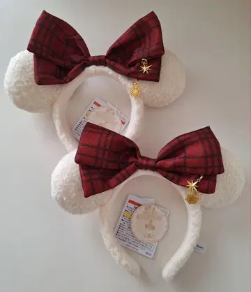 [ 새상품 ] 도쿄 디즈니랜드 리루린린 머리띠 크리스마스 2025