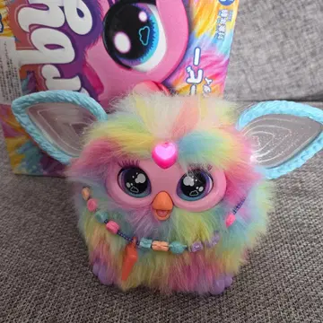 해즈브로(HASBRO) 퍼비 타이 다이 전동 봉제 인형 (배터리 미포함)