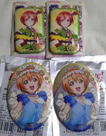 러브 라이브 호시조 린 캔뱃지 4개 묶음 판매
