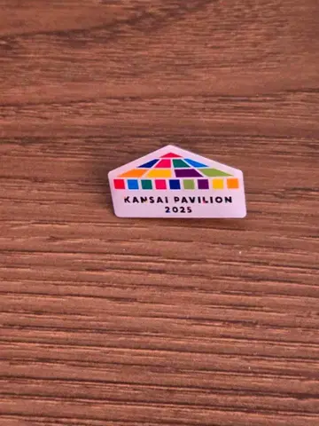 오사카 엑스포 간사이 파빌리온 2025 핀 배지