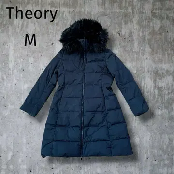 [새상품급] Theory 띠어리 3way 롱 다운 코트 후드 퍼 블랙